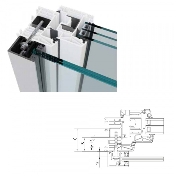 Skyforce uchytenie plast